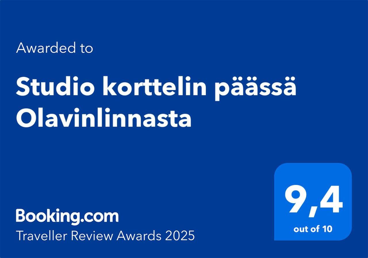 Korttelin Paeaessae Olavinlinnasta Apartment